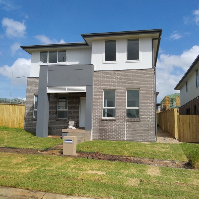 Brick-type house, newly renovated at Leppington by Sydney East Building & Renovations.