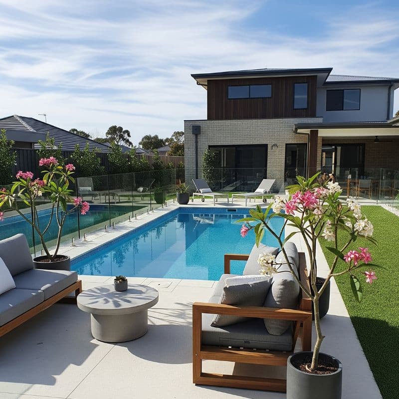 Pool construction Sydney with professional builders handling custom design
