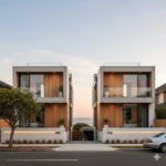 Modern duplex home in Sydney’s Eastern Suburbs designed for optimal layout and privacy.
